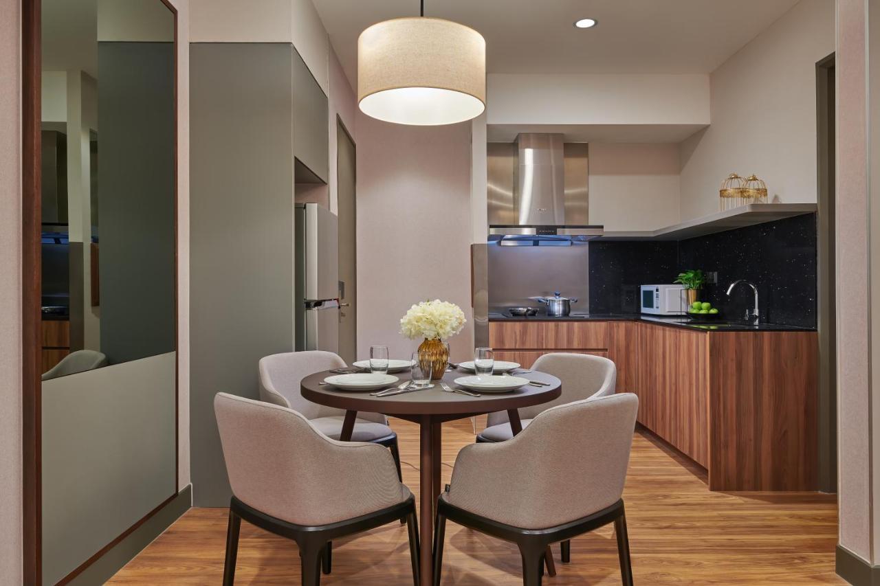 Mercure Living Putrajaya Exterior foto A kitchen in a serviced apartment in Hong Kong